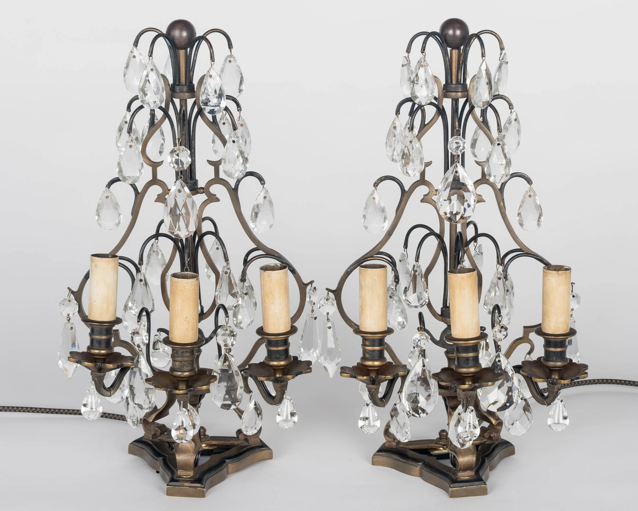 Olivier Fleury French Antiques-Antique Lamps from France for Sale